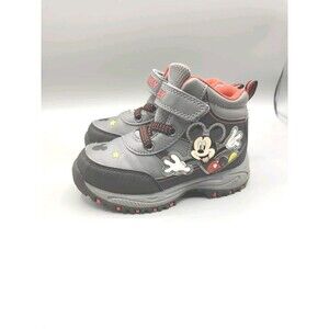 Disney Junior Mickey Mouse Athletic Fun House Boot Shoes Size 9